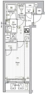 東京都品川区西品川2【マンション】の間取り