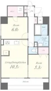 レジェンド K【5階】の間取り
