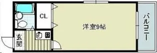 エルムマンション【1階】の間取り