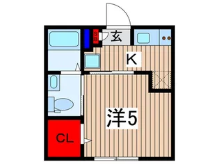 アヴェニール岩槻【1階】の間取り