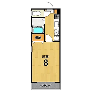 マーキュリー【2階】の間取り