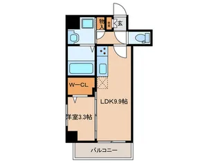 Cocor. shinsakae【9階】の間取り