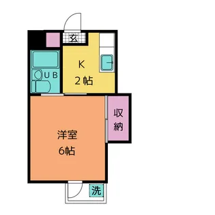 天野ビル【3階】の間取り
