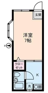 HEIM MIYACHIII【1階】の間取り