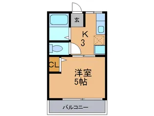 プラネット駒【2階】の間取り
