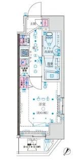クレイシア巣鴨駅前【3階】の間取り