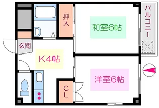 松嶋ビル【3階】の間取り