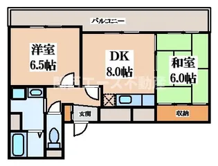 イスタナフセ【5階】の間取り