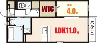 ジュゴン【1階】の間取り