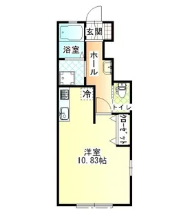 ヴェルエース【1階】の間取り