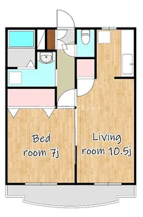 エスポワール山崎【3階】の間取り