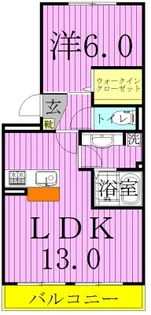 シトロンフレア2【3階】の間取り