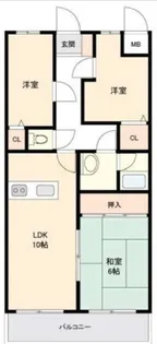 シティコーポ廿日市【4階】の間取り