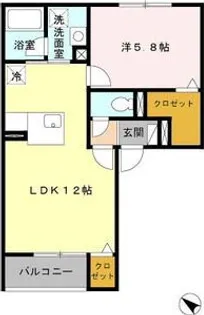 リラ 澄川【3階】の間取り