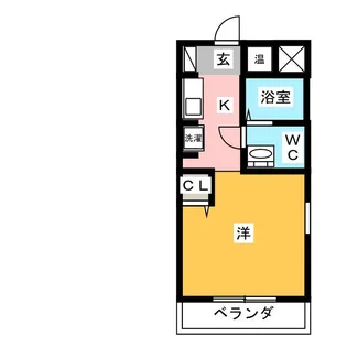 ST PLAZA KANAYAMA【2階】の間取り