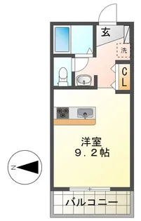 MONOLITH COURT【2階】の間取り