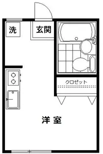 吉田ハイツ【1階】の間取り