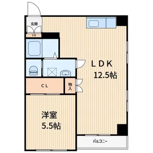 アパートメントハウスイマイ【2階】の間取り