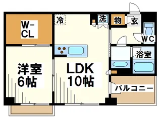 Dクラディア【4階】の間取り