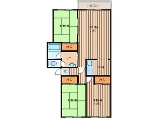 アルシュ56【3階】の間取り