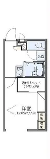 レオパレスみやび【2階】の間取り
