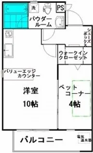 DIプレジール【2階】の間取り
