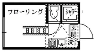 プラムフェリス【1階】の間取り