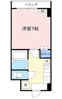 PLAZA寺町I番館【4階】の間取り