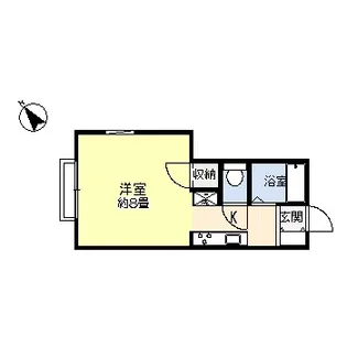佃野フーガトミーA【2階】の間取り