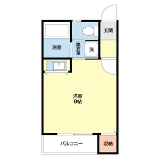 αNEXT仙台第20【1階】の間取り