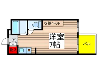 ドール栄五丁目【5階】の間取り