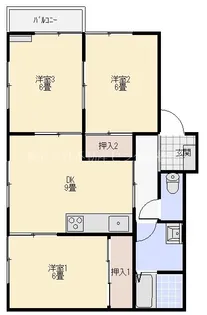 BLUE NOTE【2階】の間取り