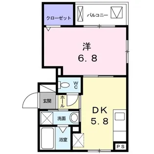 プラム ハウス【1階】の間取り