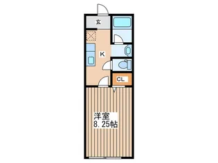 アスコット荒巻中央【2階】の間取り