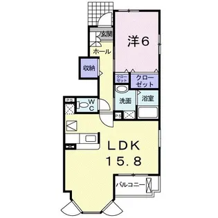 プログレス I【1階】の間取り