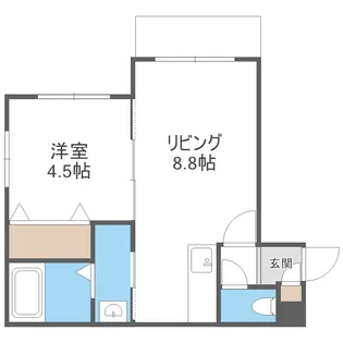 ソラーナレジデンス【3階】の間取り
