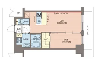 プレジオ宮崎台【5階】の間取り