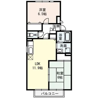 ステーブル八番【2階】の間取り