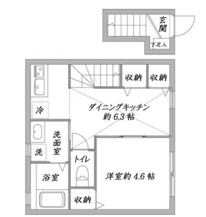 B-MARC【1階】の間取り
