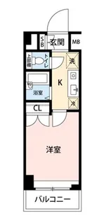 マイナビSTAYミライエ人形町【2階】の間取り