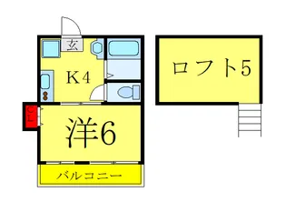 セピアハウス【1階】の間取り