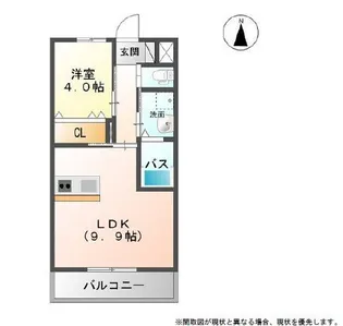 しあわせ荘【1階】の間取り