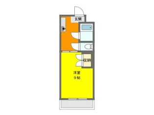 マンションKASUGA【2階】の間取り