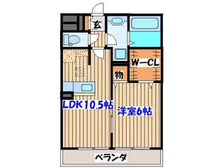 D-room八乙女中央B棟【1階】の間取り