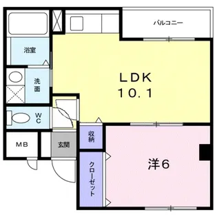 グランド・ソレ-ユ【3階】の間取り