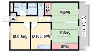 エンセントメゾン【1階】の間取り