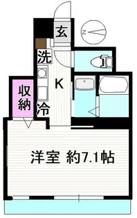 カーサコリーヌII【1階】の間取り