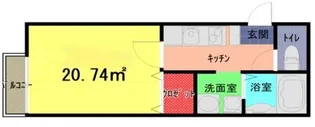 レガーロ桜町【1階】の間取り
