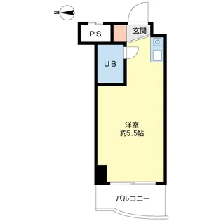 プロシード西川口【3階】の間取り