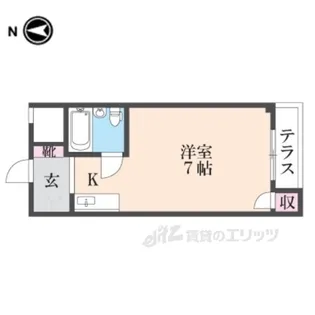 ハイツホリデー【1階】の間取り